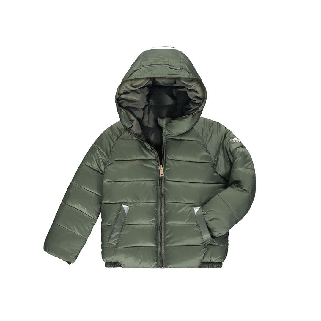 Olive sale puffer jacket