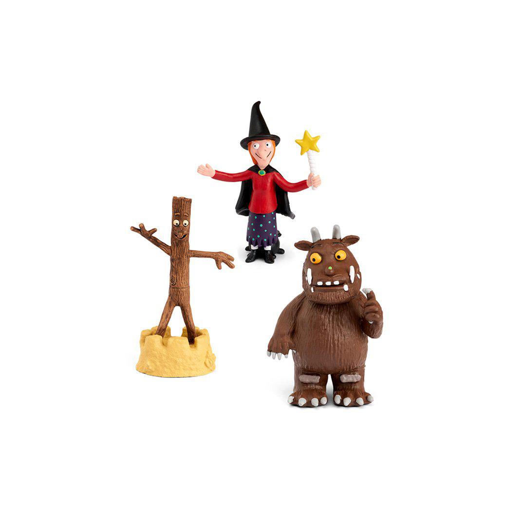 Tonies Julia Donaldson Bundle - Stick Man, Room on the Broom, + The Gruffalo-Audio Player Cards + Characters- | Natural Baby Shower