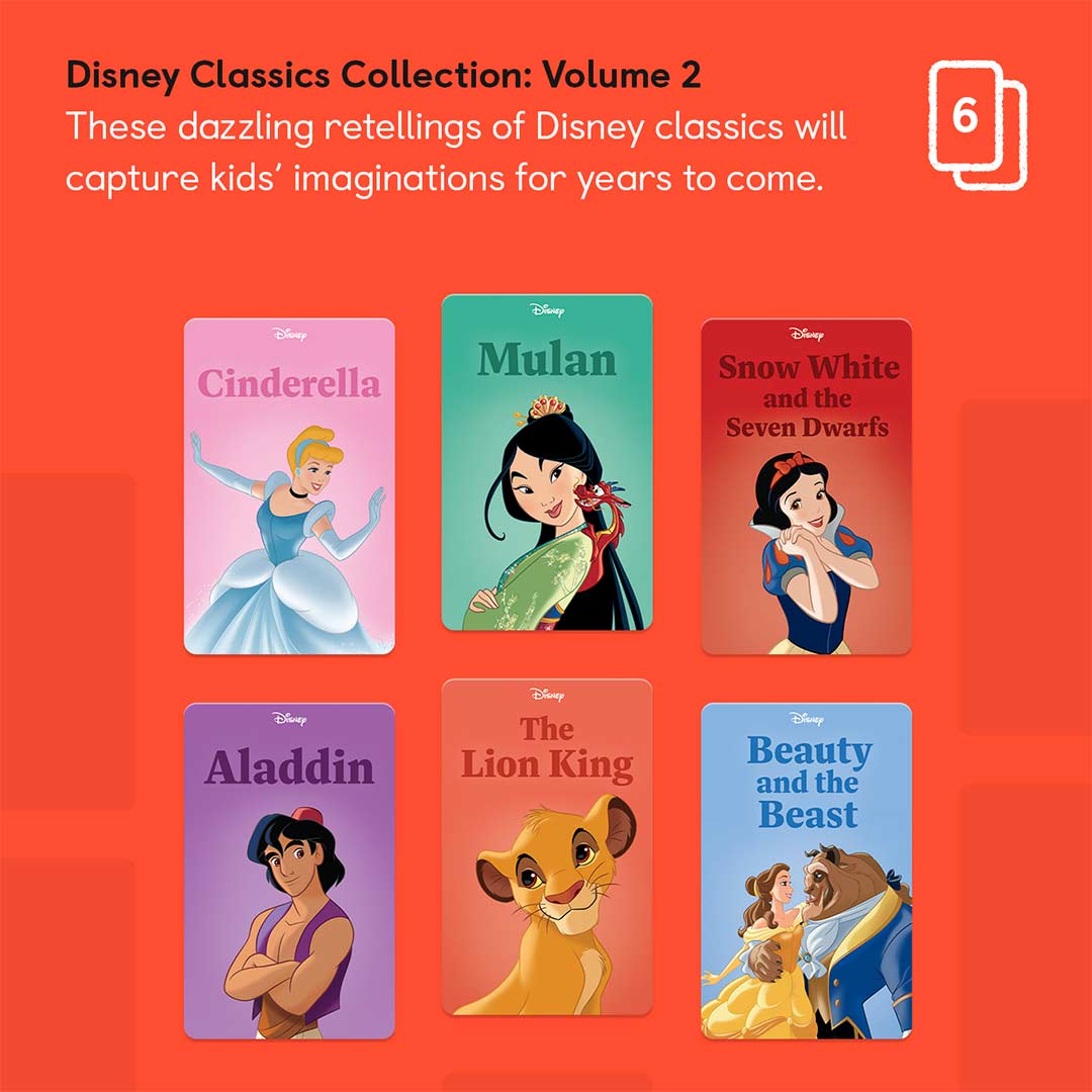 Yoto Card Multipack - Disney Classics Collection: Volume 2-Audio Player Cards + Characters- | Natural Baby Shower